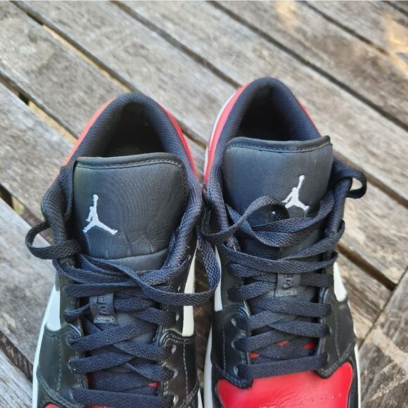 Nike Jordan Bred Toe Low Basketball Shoes 11.5 main image 7